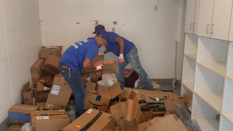 Office debris and clutter removal project in New Jersey